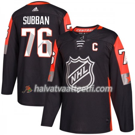 Miesten NHL Nashville Predators Pelipaita Subban 76 2018 NHL All-Star Adidas Musta Authentic Miesten NHL Nashville Predators Pelipaita Subban 76 2018 NHL All-Star Adidas Musta Authentic